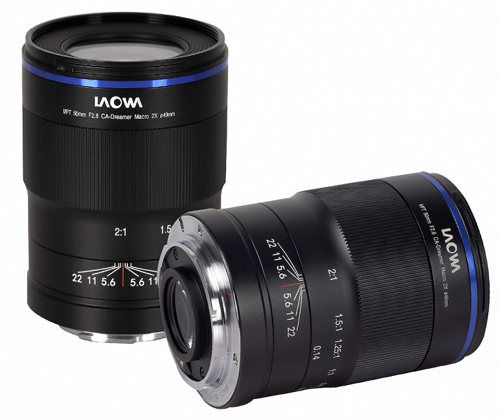 Поставки объективов Venus Optics Laowa 50mm f/2.8 2X Ultra Macro APO системы MFT начнутся в конце месяца