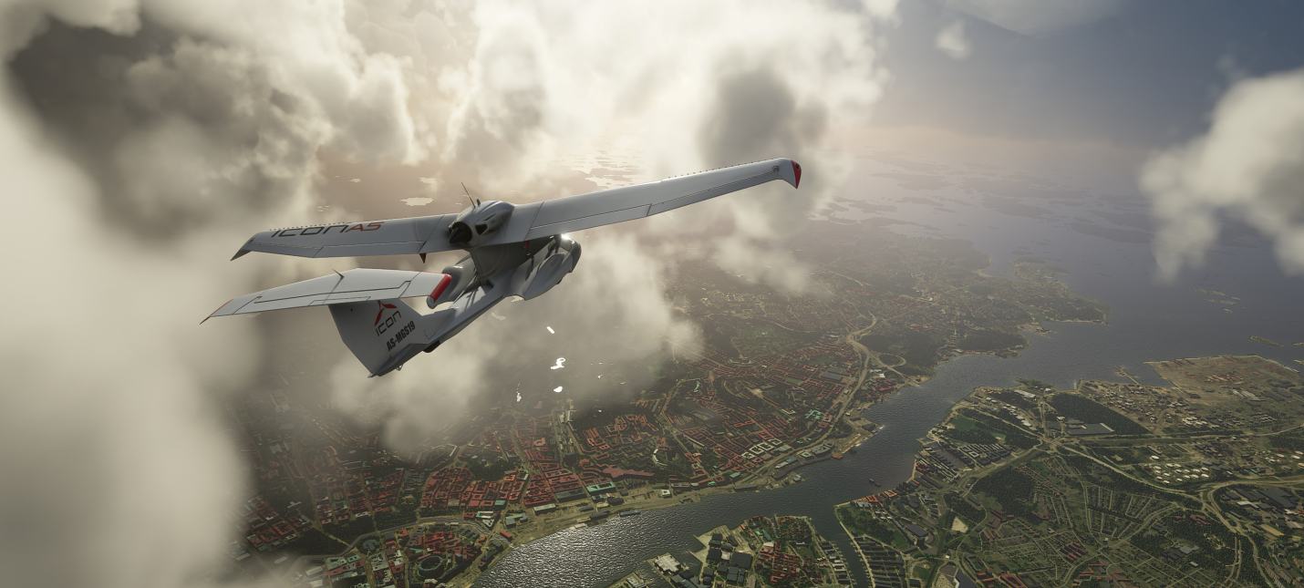 Размер загрузочного файла Microsoft Flight Simulator составит 127 гигабайт