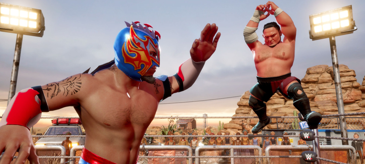 Новый трейлер WWE 2K Battlegrounds посвящен режимам игры