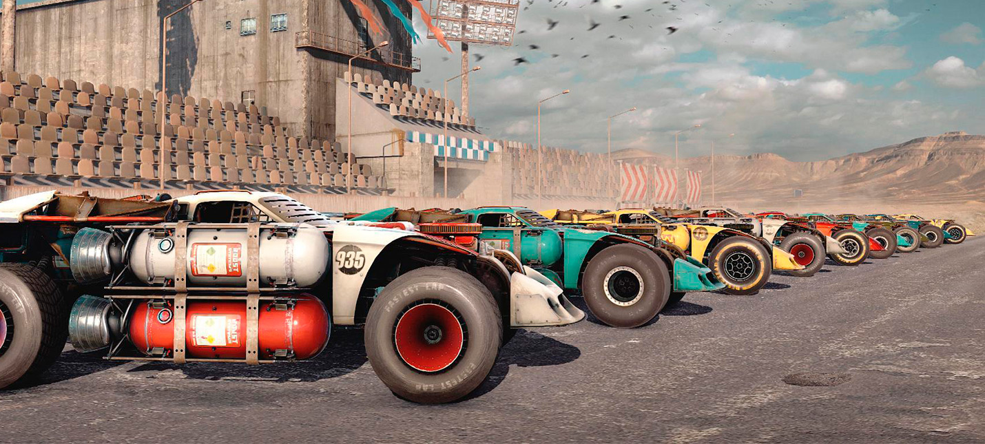 Для Crossout вышло гоночное обновление с двумя новыми картами