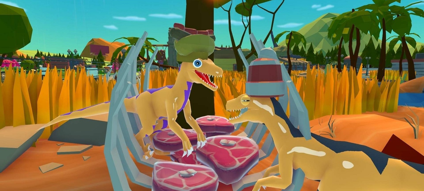 Милый тайкун про динозавров Parkasaurus вышел из раннего доступа