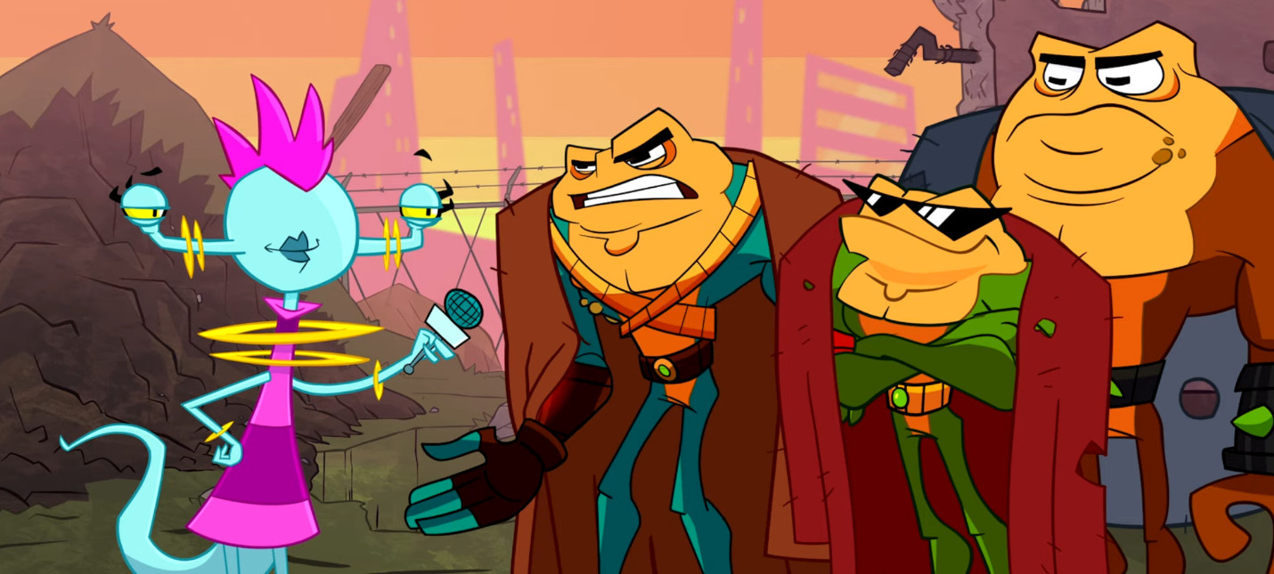 Первый видеодневник разработки Battletoads