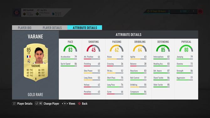 FIFA 20 самых быстрых гидов CB: самые быстрые центральные защитники на поле — Игры, фильмы, телевидение, которые вы любите