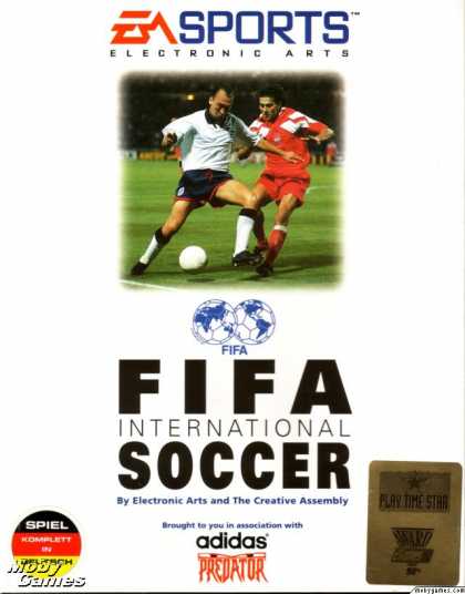Все обложки игр серии FIFA (1993-2016)