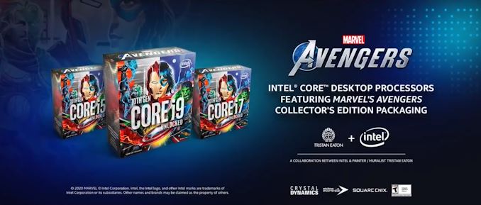 Intel представила процессоры Marvel’s Avengers Collector’s Edition Packaging