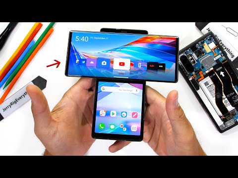 Самый «механический» смартфон на рынке. Разборка LG Wing показала, как устроен аппарат