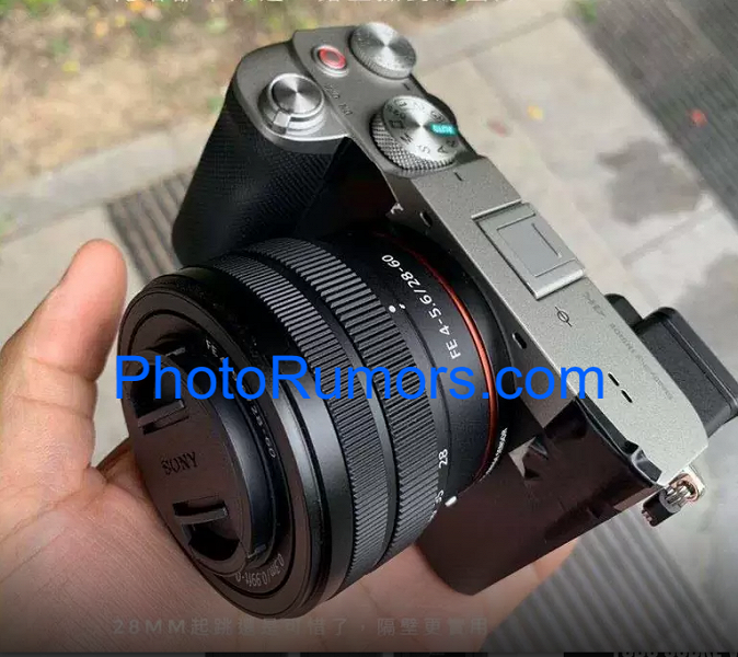 Изображение, цена и характеристики беззеркальной камеры Sony A7C с полнокадровым датчиком