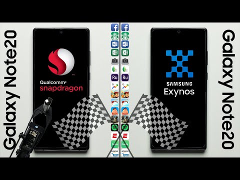 Ещё одна битва Exynos 990 против Snapdragon 865+. На сей раз сошлись две версии Samsung Galaxy Note20
