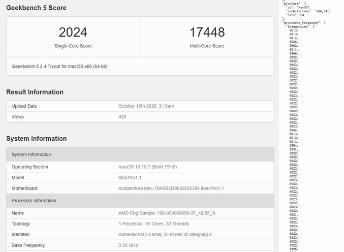 Разогнанный до 6 ГГц AMD Ryzen 9 5950X установил рекорд производительности в Geekbench