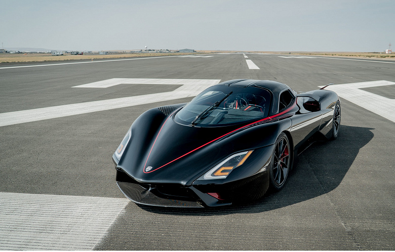 Электромобили на это пока не способны. Автомобиль SSC Tuatara установил мировой рекорд скорости