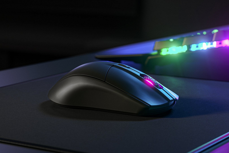 Беспроводная игровая мышь SteelSeries Rival 3 Wireless работает без замены источника питания 400 часов
