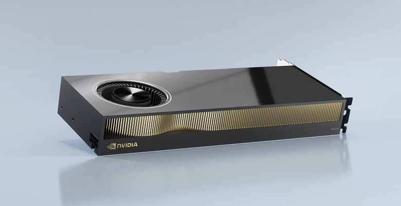 Представлена профессиональная видеокарта Nvidia RTX A6000 (Ampere)