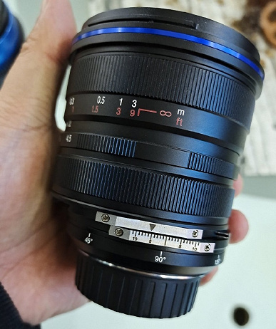 Venus Optics готовит к выпуску полнокадровый объектив с функциями наклона и сдвига