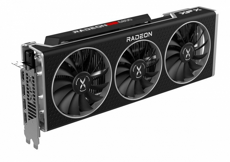 Самая длинная видеокарта. Длина XFX Speedster MERC319 AMD Radeon RX 6800 XT Black поражает