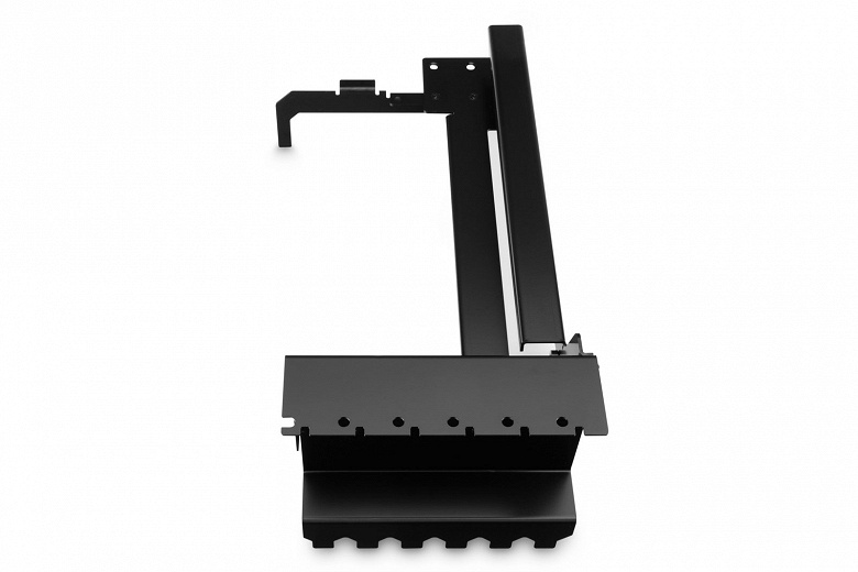 Кронштейн EK-Loop Vertical GPU Holder – Shifted позволяет устанавливать видеокарты вертикально