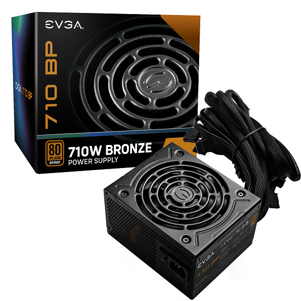 Серия блоков питания EVGA BP включает модели мощностью от 460 и 710 Вт