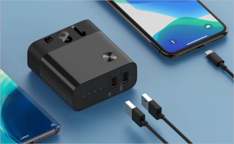 Мобильный аккумулятор емкостью 5000 мАч и зарядка с парой портов USB «в одном флаконе» за $19