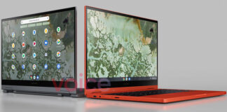 Samsung Galaxy Chromebook 2 в двух цветах на официальном рендере