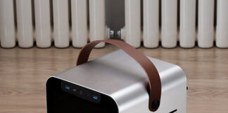 Корпус Jonsbo BO 100, рассчитанный на платы типоразмера mini-ITX, выделяется уникальной ручкой