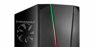 Передняя панель корпуса SilverStone FARA V1M украшена подсветкой