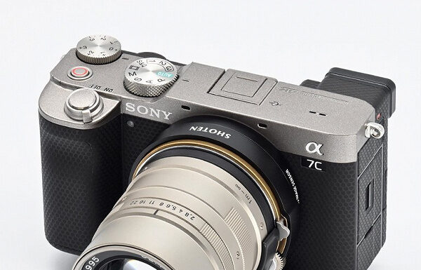 Переходник Shoten GTE позволяет использовать объективы Contax G с камерами с креплением Sony E