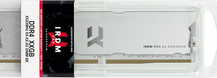 Модули памяти IRDM PRO DDR4-4000 окрашены в белый цвет