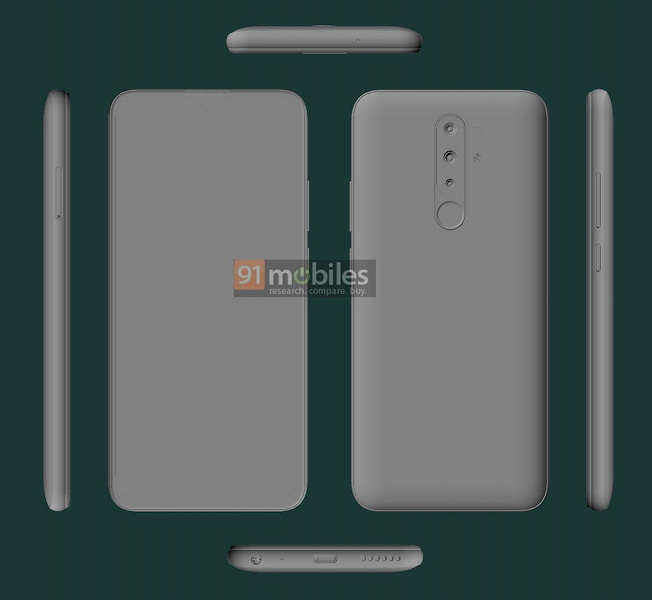 Рендеры Nokia 4.3 не оставляют ничего воображению