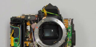 Фотогалерея дня: внутреннее устройство зеркальной камеры Pentax K-3 III