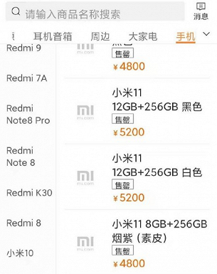От 690 до 800 долларов. Названа стоимость всех версий Xiaomi Mi 11
