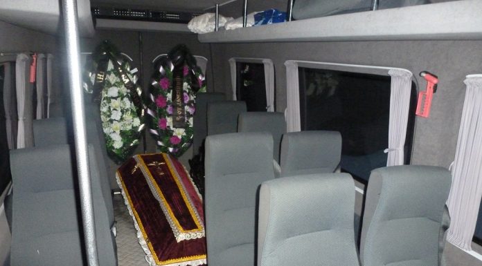 Заказ автобуса на похороны