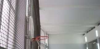 Сетка спортивная заградительная